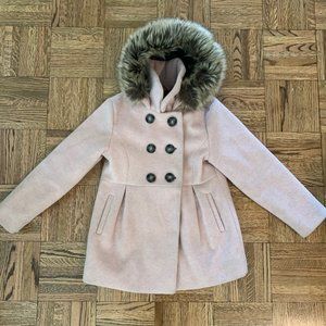 Kids Winter Coat with Faux-Fur